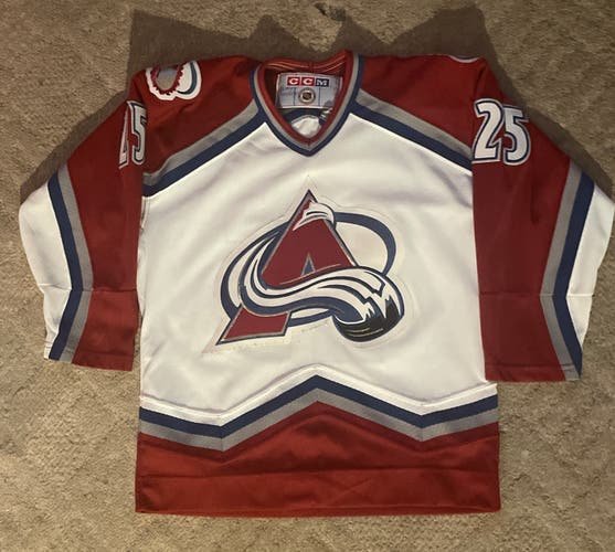 White Small Men's CCM Jersey (New)