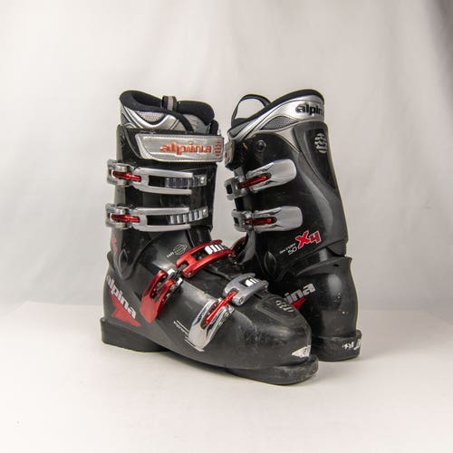 Alpina X4 Mondo 27.0 Men's 9 US Ski Boots All Mountain 50 Flex 315mm (Used)