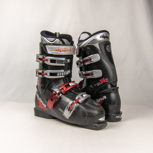 Alpina X4 Mondo 27.0 Men's 9 US Ski Boots All Mountain 50 Flex 315mm (Used)