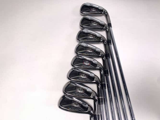 TaylorMade Burner 2009 Iron Set 4-PW+GW Burner Superfast 85g Regular Mens RH