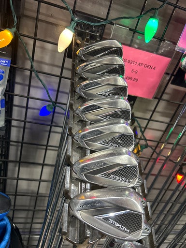 Used Taylormade STEALTH Mens Iron Set RH 5I-GW/AW 11337-S000475951