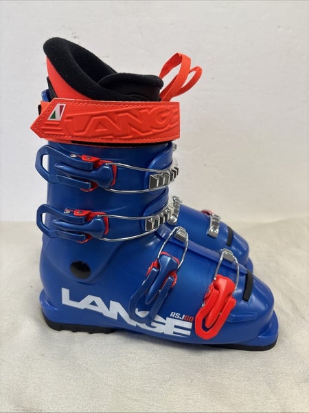 Brand New Mondo Size 22.5 U.S. Size 4.5 Lange RSJ60 Downhill Ski Boots