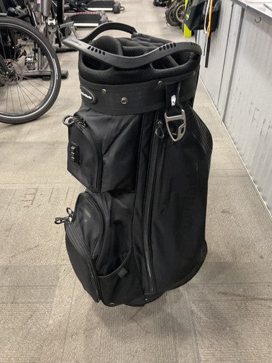 Used Taylormade 14 WAY CART BAG Mens Cart Bag Black 11614-S000226565