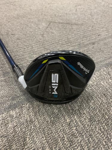 Used Taylormade SIM 2 MAX Mens Fairway Wood RH 5 Wood 11614-S000226561