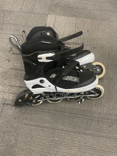 Used PAPAISON INLINE SKATES Senior Rec Fitness Skates Black Senior 5 11614-S000226556