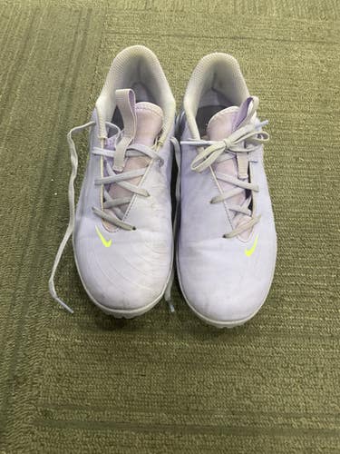 Used Nike UNITED 001 Soccer Turf Shoes Purple Junior 03 11614-S000226533