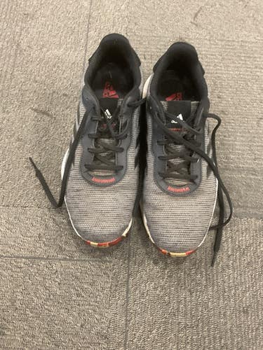 Used Adidas GOLF SHOES Mens Golf Shoes Black Senior 9 11614-S000226525