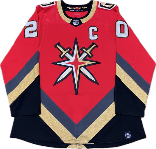 Las Vegas Golden Knights Reverse Retro 1.0 Adidas NHL Hockey Jersey Size 52