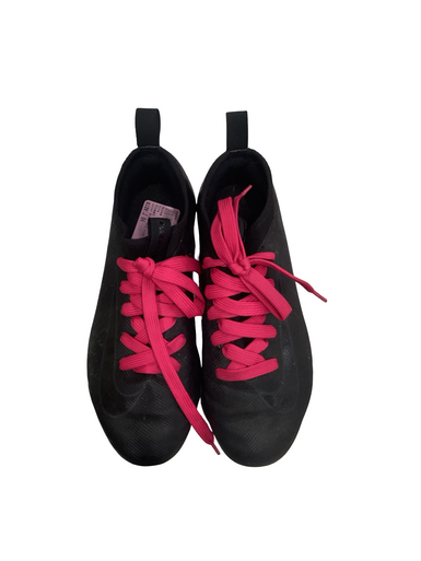 Used Nike AIR MERCURIAL Soccer Cleats Black And Pink Junior 04 11613-S000173058