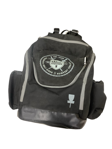 Used Discmania Disc Golf Backpack Black 11613-S000173026