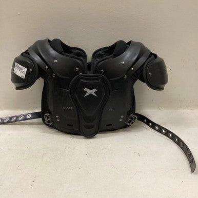 Used Xenith FLY YOUTH FB Shoulder Pads Black LG 11725-S000495223