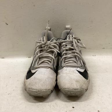 Used Nike ALPHA BB/SB Cleats White Junior 03.5 11725-S000495184