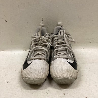 Used Nike ALPHA BB/SB Cleats White Junior 03.5 11725-S000495184