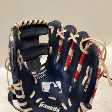 Used Franklin 22900-9.5 BB/SB Glove RH Throw Navy Blue 9 1/2" 11725-S000495165