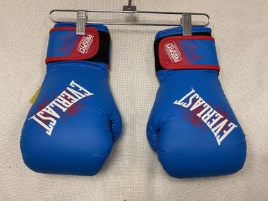 Used Everlast PROSPECT YTH 8OZ Boxing Gloves Royal Blue Youth 11490-S000267551