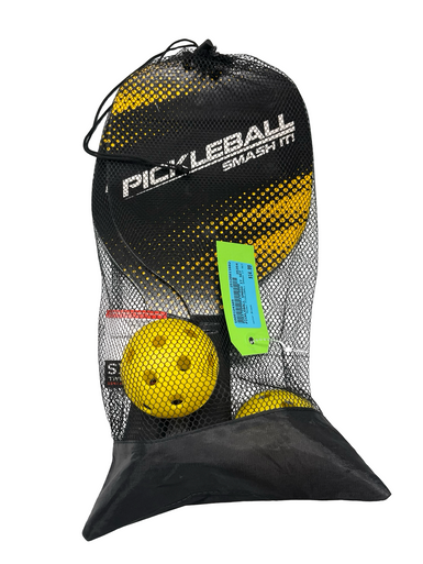 Used PICKLEBALL SMASH IT SET Pickleball Racquet Black 11682-S000124385