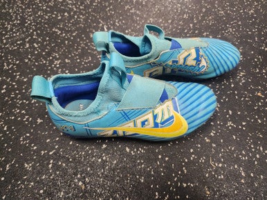 Used Nike MERCURIAL Soccer Cleats Carolina Blue Junior 01 11849-S000034211