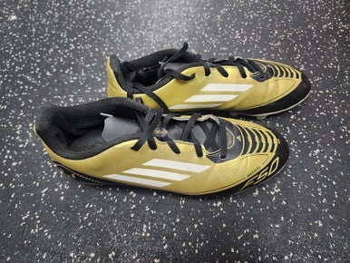 Used Adidas F50 Soccer Cleats Gold Senior 6 11849-S000034213
