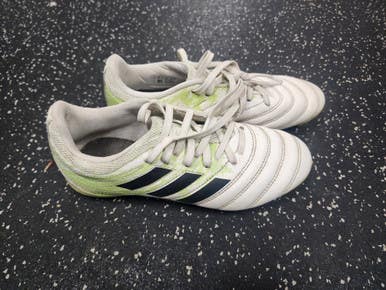 Used Adidas COPA Soccer Cleats White Junior 03.5 11849-S000034209