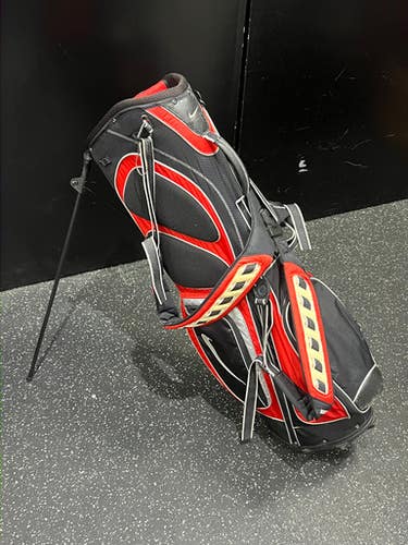 Used Nike EXTREME LITE Mens Stand Bag Red 11849-S000034201