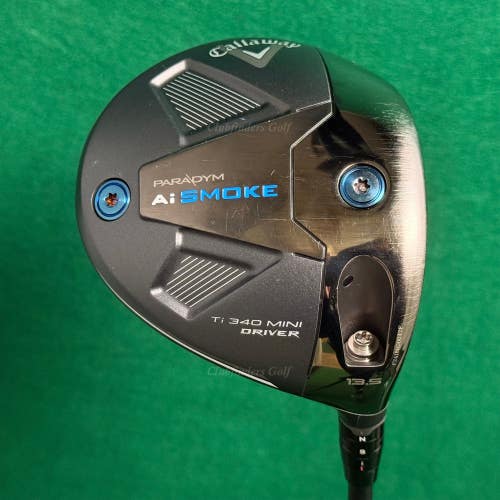 Callaway Paradym Ai Smoke TI 340 Mini 13.5 Driver Fujikura Motore X F1 7-XStiff