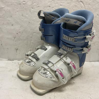 Used Nordica GP TJ Girls DH Ski Boot Royal Blue 245 MP - M06.5 - W07.5 11855-S000195690