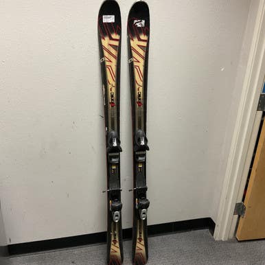 Used K2 IKONIC 80 Mens DH Ski/Binding Black And Tan 156 cm 11855-S000195688