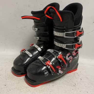 Used Rossignol COMP J4 Mens DH Ski Boot Black And Red 245 MP - M06.5 - W07.5 11855-S000195664