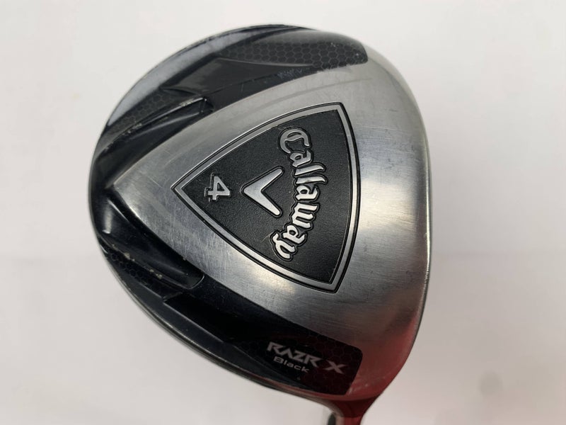 Callaway Razr X Black 4 Fairway Wood 17* Senior Graphite Mens RH Undersize Grip