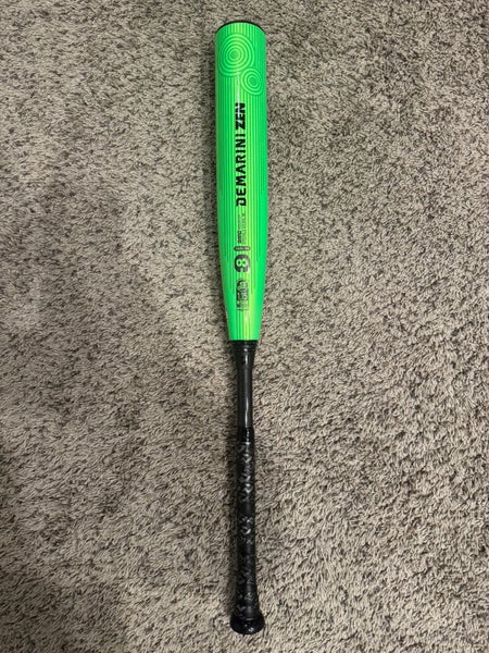 2026 DeMarini CF Zen Composite USSSA Certified Bat (-8) 23 oz 31" (Used)