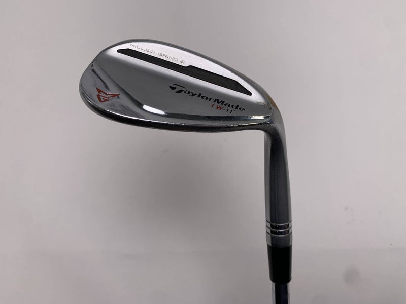 TaylorMade Milled Grind 2 Raw TW Lob Wedge 60* 11 Bounce KBS Hi Rev 2.0 Mens RH