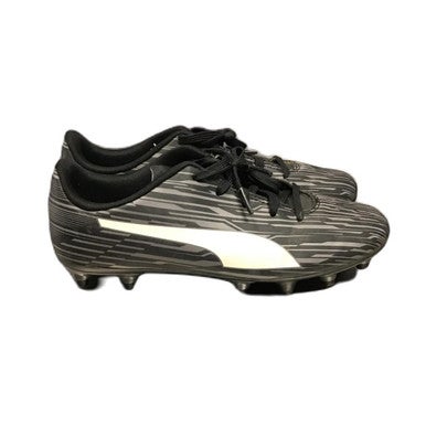 Used Puma 106576-02 Soccer Cleats Black Junior 04.5 11730-S000066847