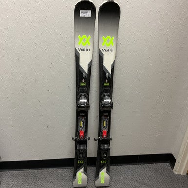 Used Volkl DEACON 8.0 Boys DH Ski/Binding Black And Green 130 cm 11855-S000195105