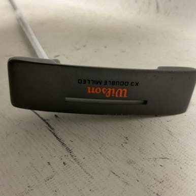 Used Wilson X3 DOUBLE MILLED Mens Putter RH 11855-S000193682