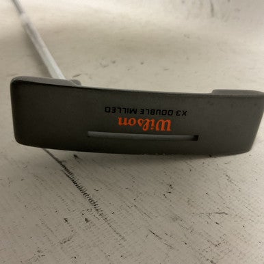 Used Wilson X3 DOUBLE MILLED Mens Putter RH 11855-S000193682