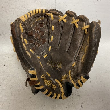 Used Rawlings H110BRNC BB/SB Glove RH Throw Brown 11" 11855-S000195556