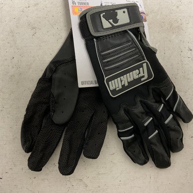 Used Franklin CFX PRO BB/SB Batting Gloves Black SM 11855-S000195612
