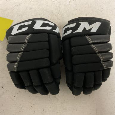 Used CCM T4R Youth Gloves Black 9" 11855-S000195616