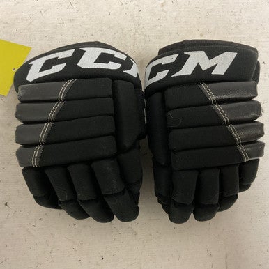 Used CCM T4R Youth Gloves Black 9" 11855-S000195616