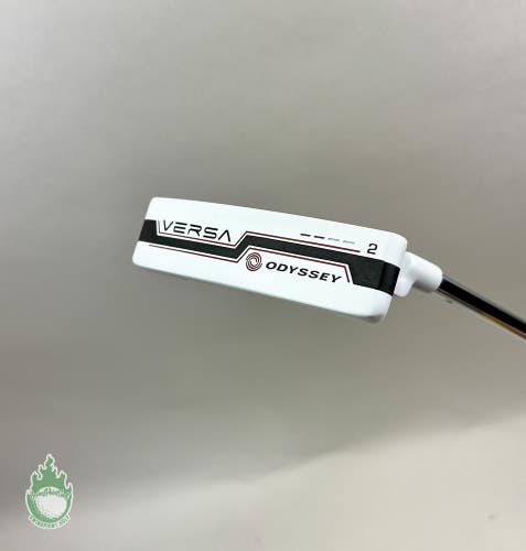 Used Right Handed Odyssey Versa #2 White 33" Putter Steel Golf Club