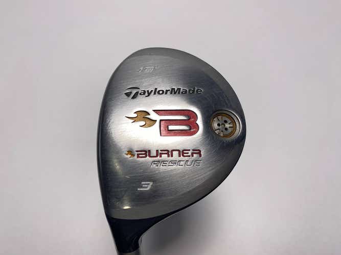 TaylorMade Burner Rescue 2008 3 Hybrid 19* REAX 60g Stiff Graphite Mens LH