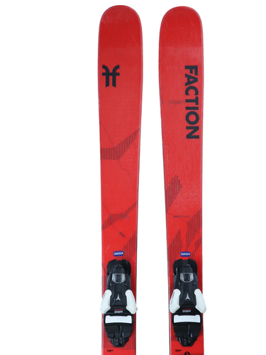 Faction Agent 1 Used 2024 Skis (162cm) with Atomic/Salomon Strive 11 Bindings