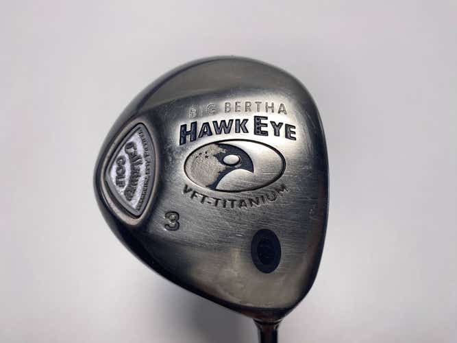 Callaway Hawkeye VFT 3 Fairway Wood 15* Big Bertha Gems 50 Ladies RH