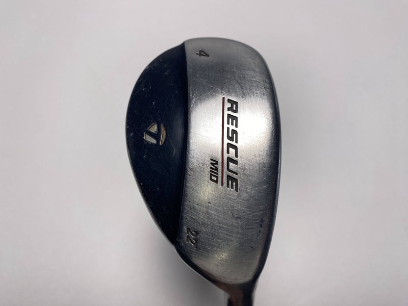 TaylorMade Rescue Mid 4 Hybrid 22* 65g Regular Graphite Mens RH