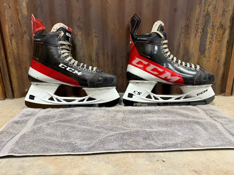 Used Senior CCM JetSpeed FT4 Pro Hockey Skates Pro Stock 11.5