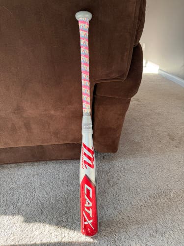 2023 Marucci CAT X Composite USSSA Certified Bat (-10) Composite 19 oz 29" (Used)