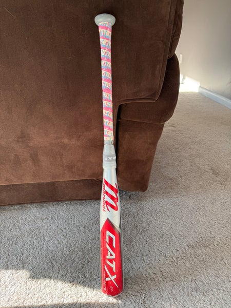 2023 Marucci CAT X Composite USSSA Certified Bat (-10) Composite 19 oz 29" (Used)