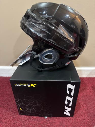 Large CCM Super Tacks X Helmet (New) Item#LHLXB