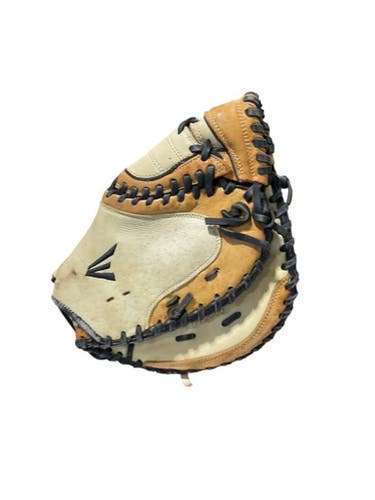 Used Easton SYNERGY SOFTBALL CATCHERS MITT BB/SB Catchers RH Throw Brown 33" 11834-S000043568