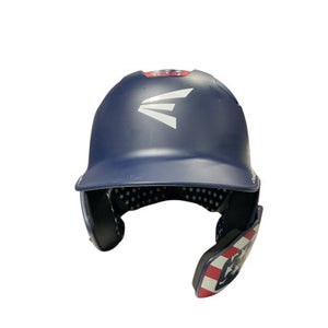 Used Easton PATRIOTIC HELMET Batting Helmet No Mask Navy Blue One Size 11834-S000043560